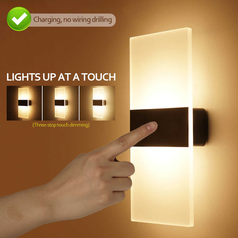 Rechargeable USB Wall Light