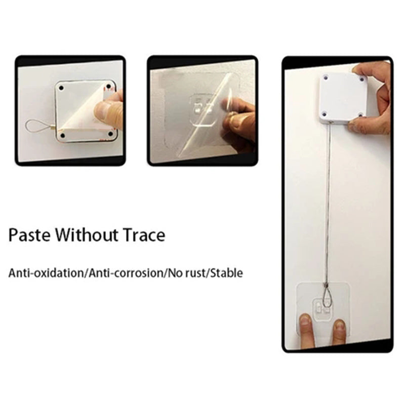 Punch-Free Automatic Door Closer