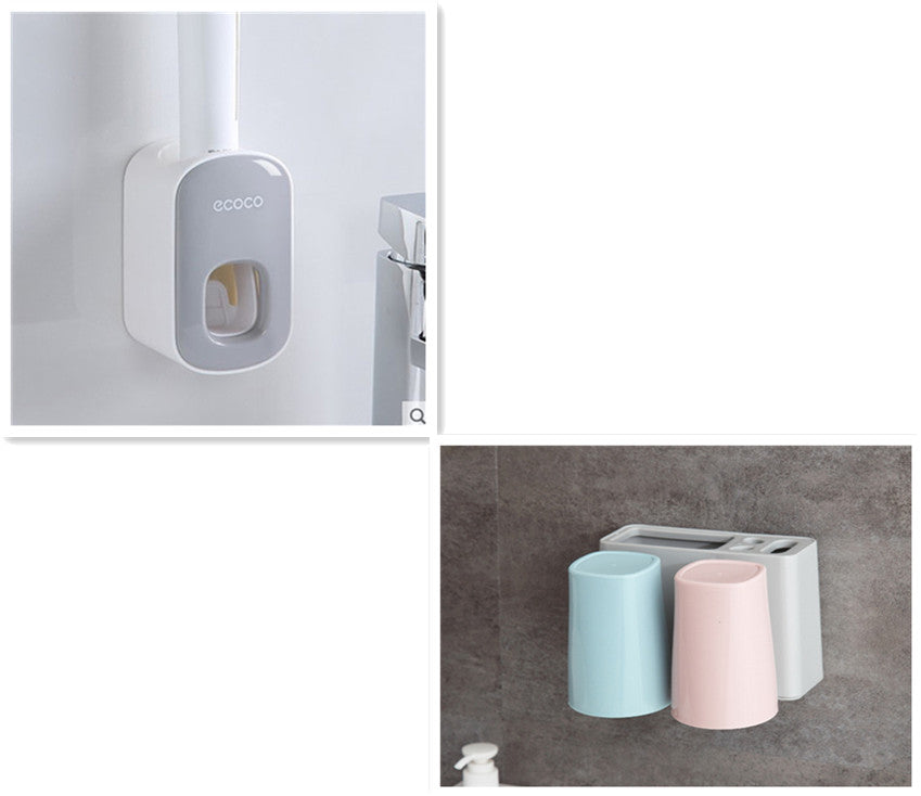 Wall-Mounted Toothpaste Dispenser