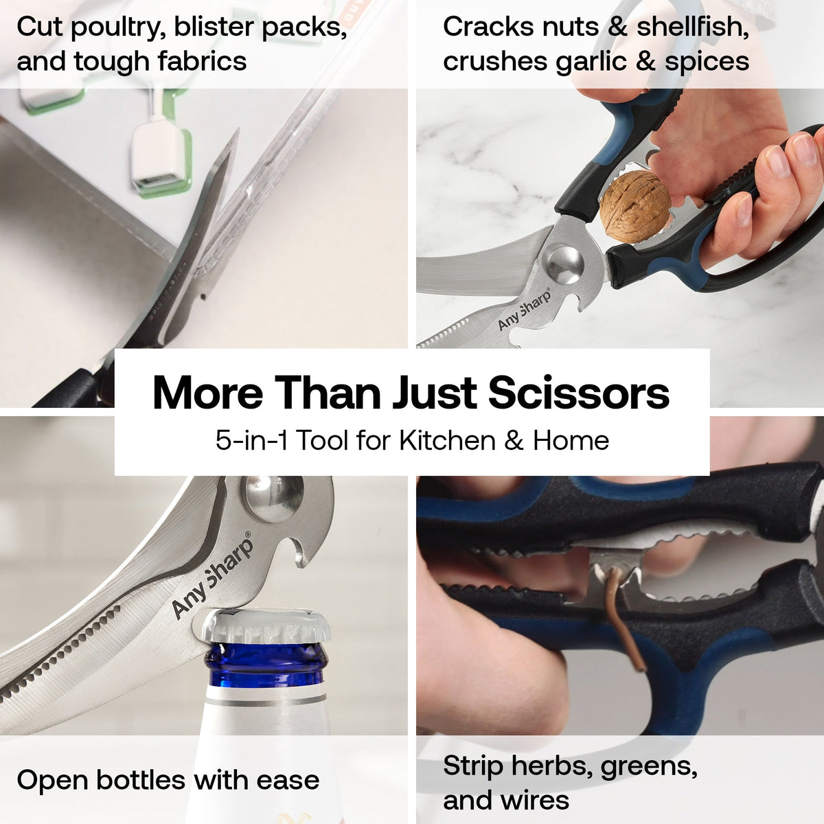 AnySharp 5-in-1 Smart Scissors