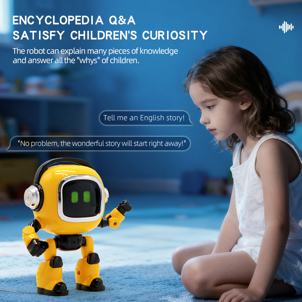 Tech Star AI Robot – Voice-Controlled Learning & Companion Toy for Kids