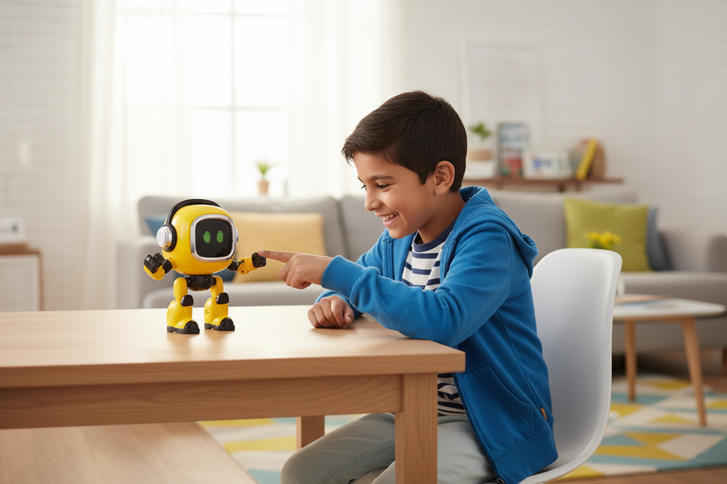 Tech Star AI Robot – Voice-Controlled Learning & Companion Toy for Kids