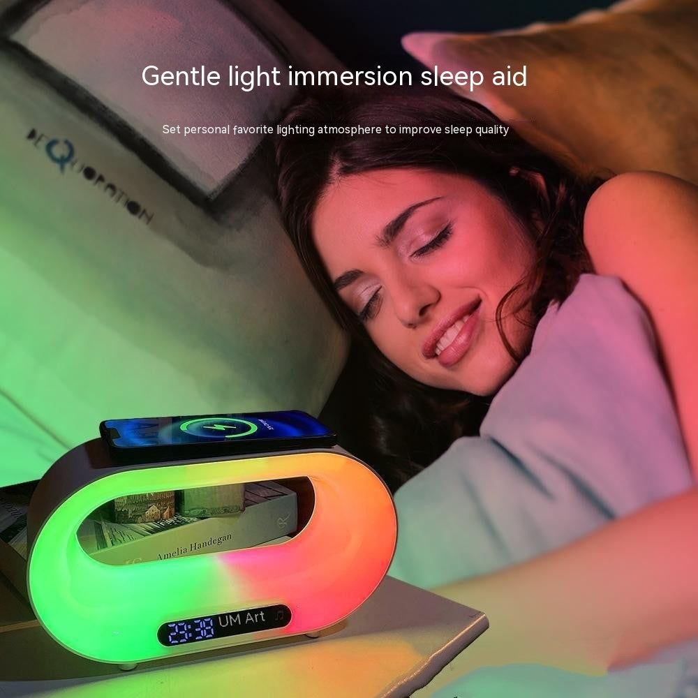 3-in-1 RGB Charging Lamp & Alarm Clock