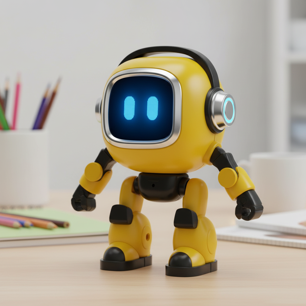 Tech Star AI Robot – Voice-Controlled Learning & Companion Toy for Kids