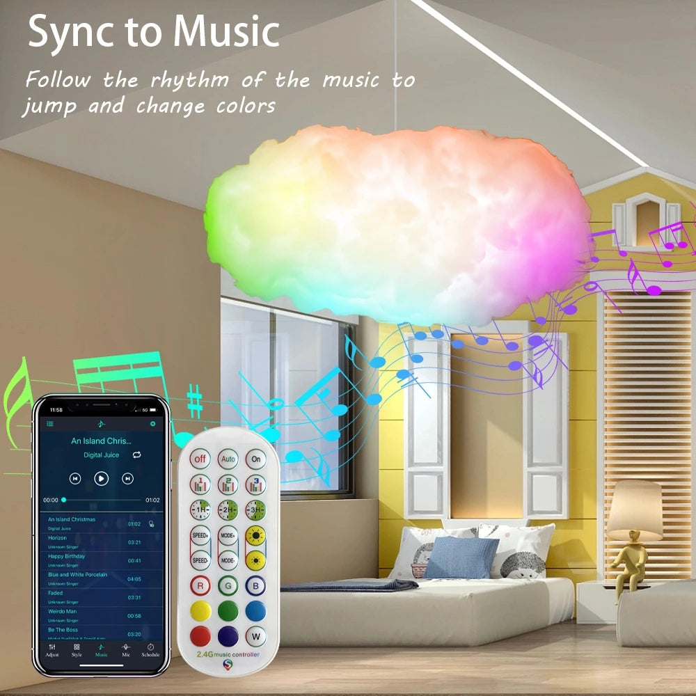 RGB Cloud Light with App & Music Sync